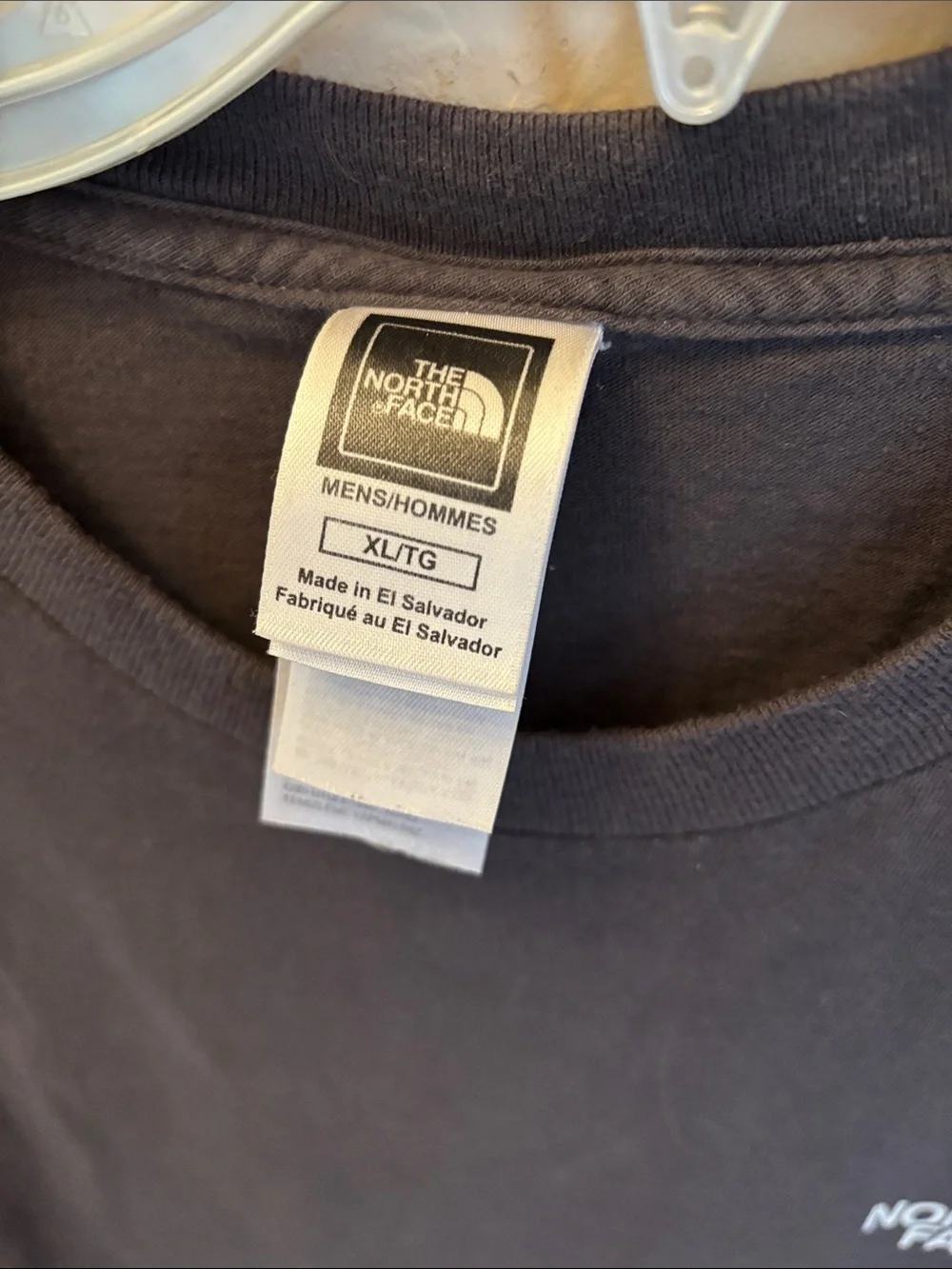 The north face tee! Men’s XL